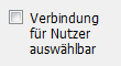 4. Verbindung für Nutzer auswählbar